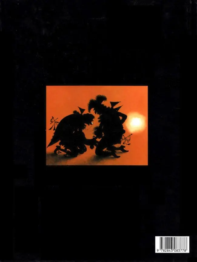 Verso de l'album Justine ou les malheurs de la vertu