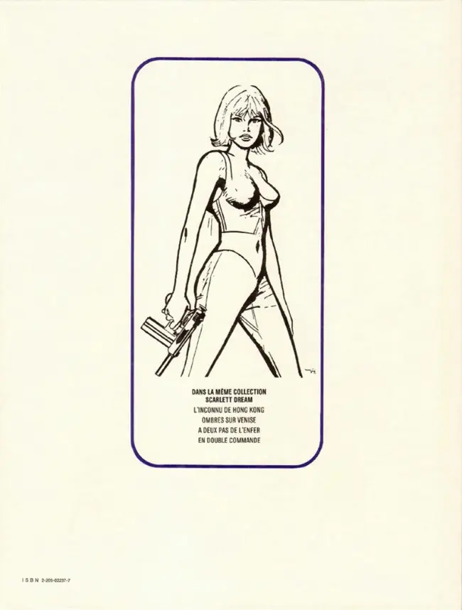 Verso de l'album Scarlett Dream Tome 6 En double commande