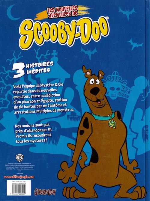 Verso de l'album Les nouvelles aventures de Scooby-Doo Tome 5 Sauve qui peut !