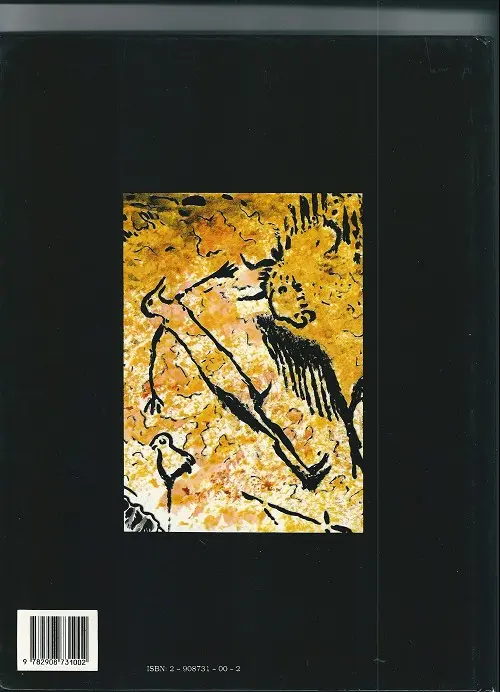 Verso de l'album Le Secret des bois de Lascaux