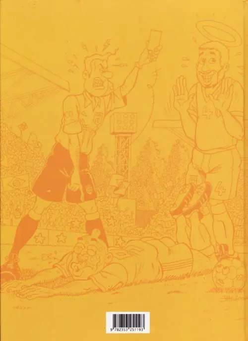 Verso de l'album Arbitre de foot