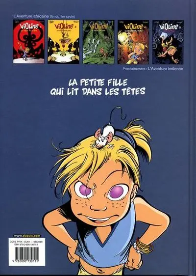 Verso de l'album Violine Tome 5 La maison piège