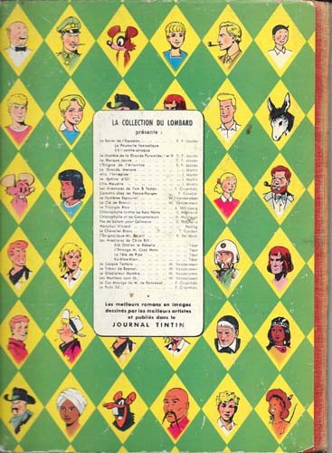 Verso de l'album Blake et Mortimer Tome 2 Le Secret de l'Espadon - SX1 contre-attaque