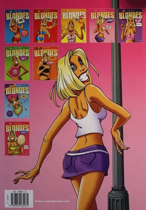 Verso de l'album Les Blondes Tome 4 Plus blondes que jamais !