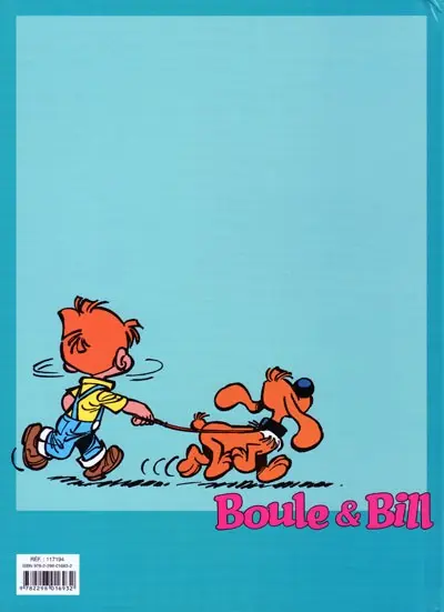 Verso de l'album Boule & Bill Tome 7