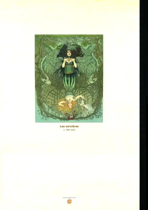 Verso de l'album Complainte des Landes perdues Les Sorcières Tome 1 Tête noire