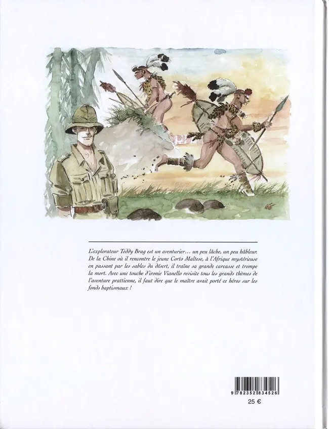 Verso de l'album Le fanfaron