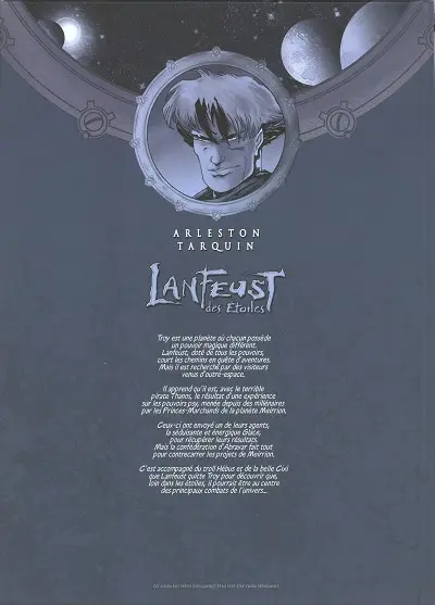 Verso de l'album Lanfeust des Étoiles Tome 5 La chevauchée des bactéries