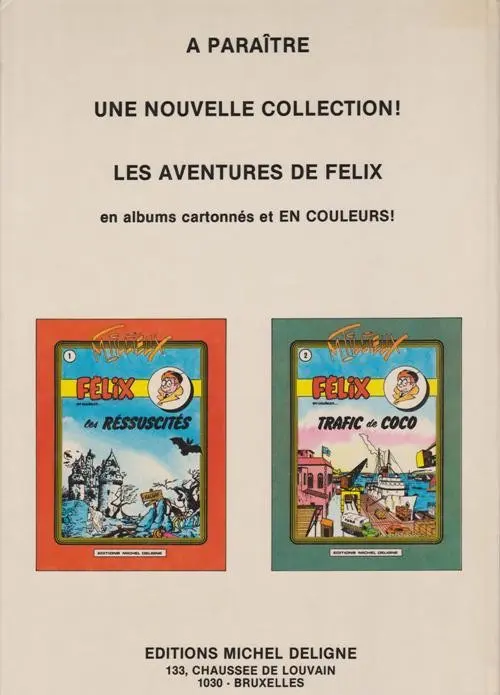 Verso de l'album Aventures réalistes Tome 3