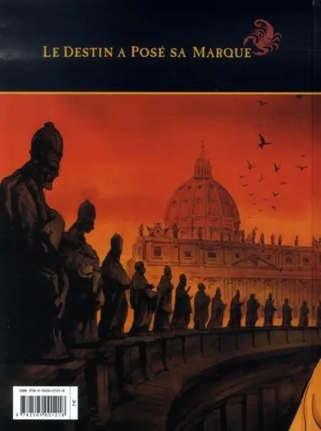 Verso de l'album Le Scorpion Tome 1 La marque du diable