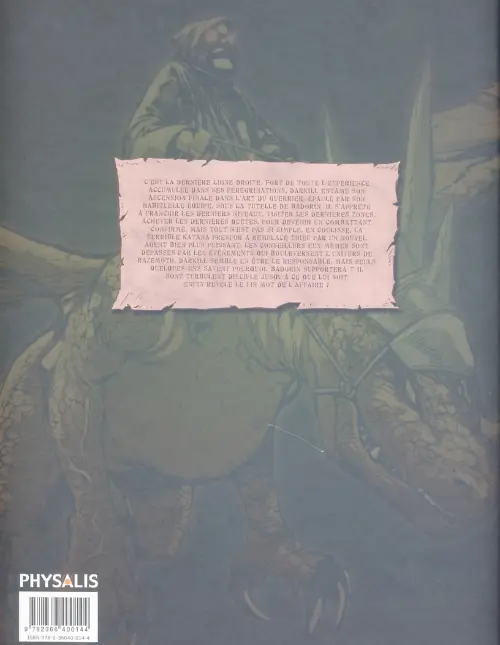 Verso de l'album WaoW Tome 7 Levelling !