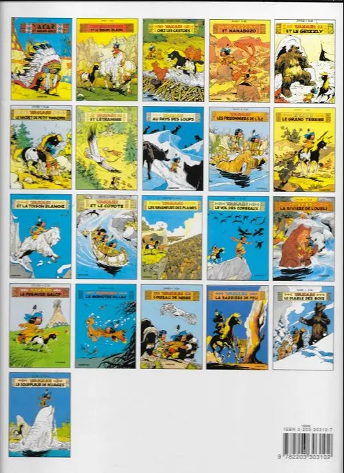 Verso de l'album Yakari Tome 10 Le grand terrier