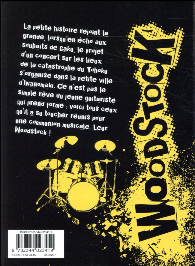 Verso de l'album Woodstock 18