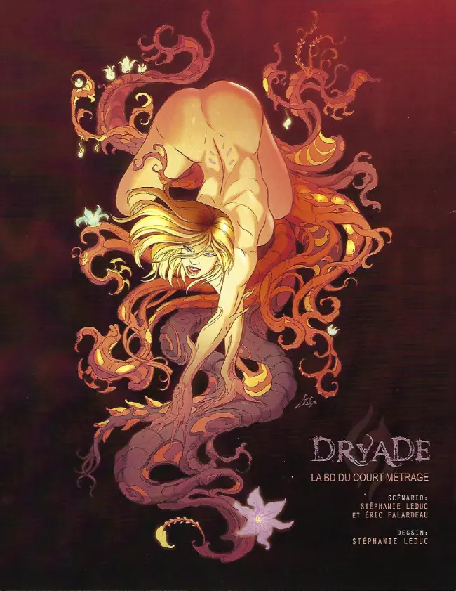Verso de l'album Dryade Les Mandragores