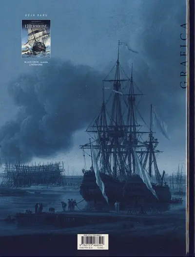 Verso de l'album Black Crow Tome 1 La colline de sang