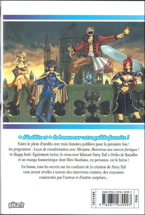 Verso de l'album Fairy Tail Fairy Tail +