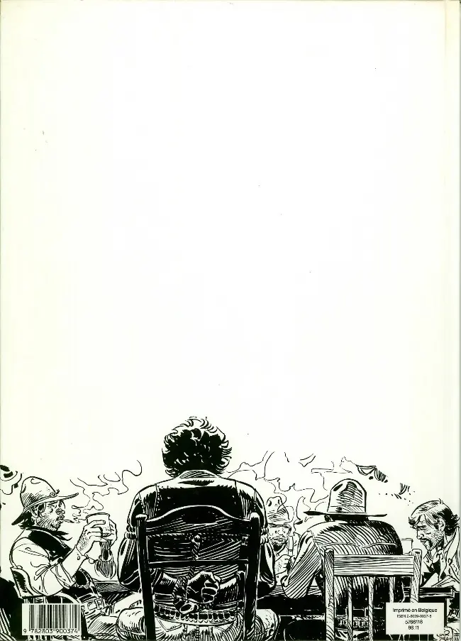 Verso de l'album Blueberry Tome 22 Le bout de la piste