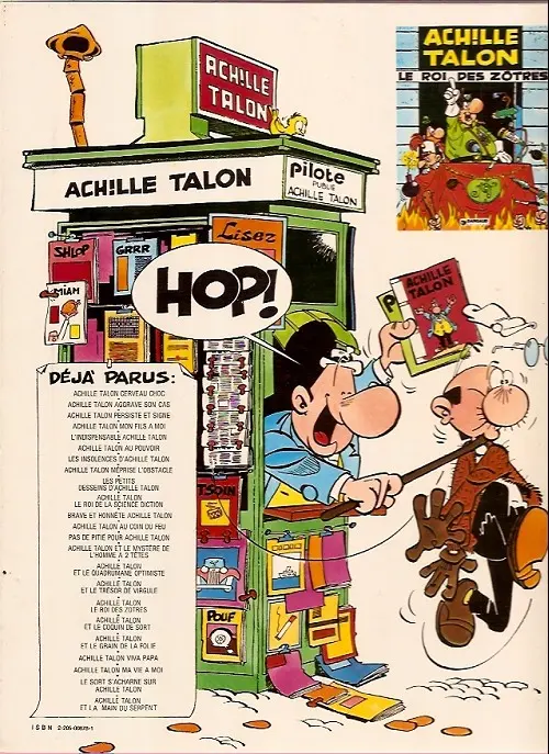 Verso de l'album Achille Talon Tome 13 Pas de pitié pour achille talon