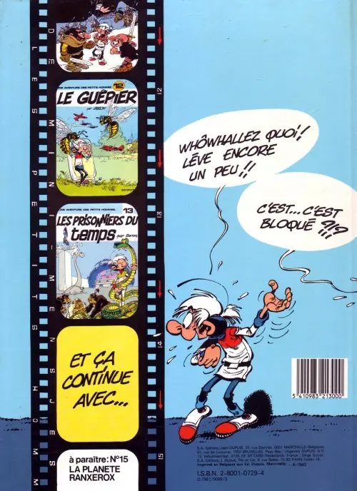 Verso de l'album Les Petits hommes Tome 11 Dans les griffes du seigneur