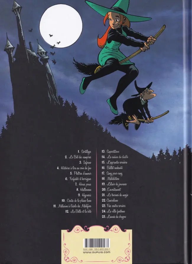 Verso de l'album Mélusine Tome 7 Hocus Pocus