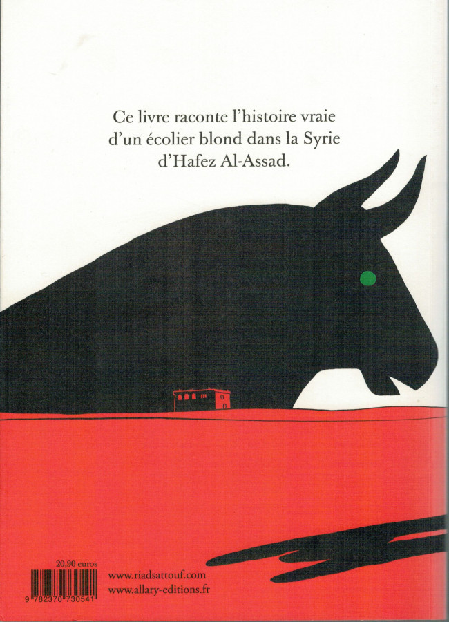 Verso de l'album L'Arabe du futur Tome 2 Une jeunesse au Moyen-Orient (1984-1985)