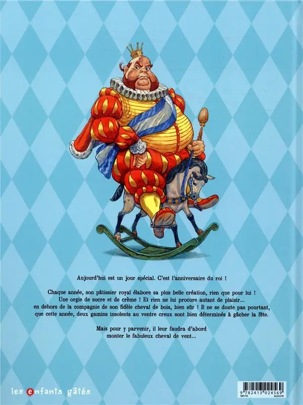 Verso de l'album Cheval de bois cheval de vent