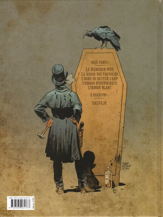 Verso de l'album Undertaker Tome 1 Le mangeur d'or