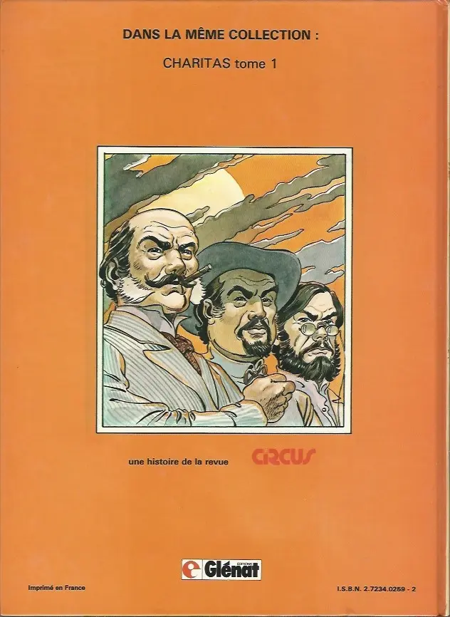 Verso de l'album Charitas Tome 2 Les noces sanglantes