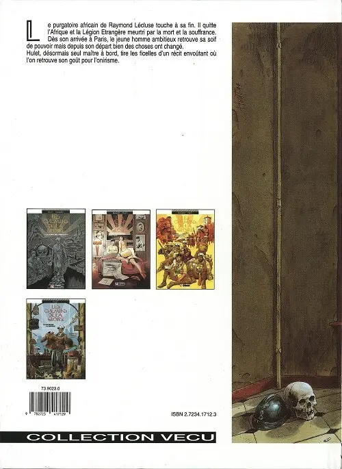 Verso de l'album Les Chemins de la gloire Tome 4 La valse à l'envers