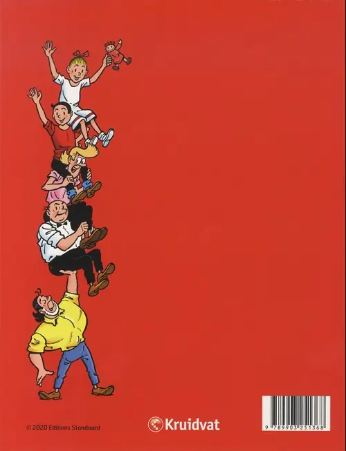 Verso de l'album Bob et Bobette (Publicitaire) La casse de Crimson