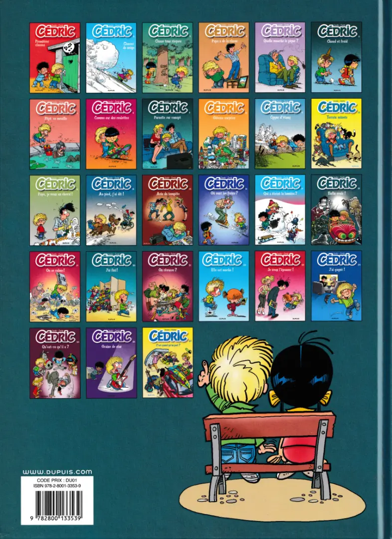 Verso de l'album Cédric Tome 18 Enfin seuls !