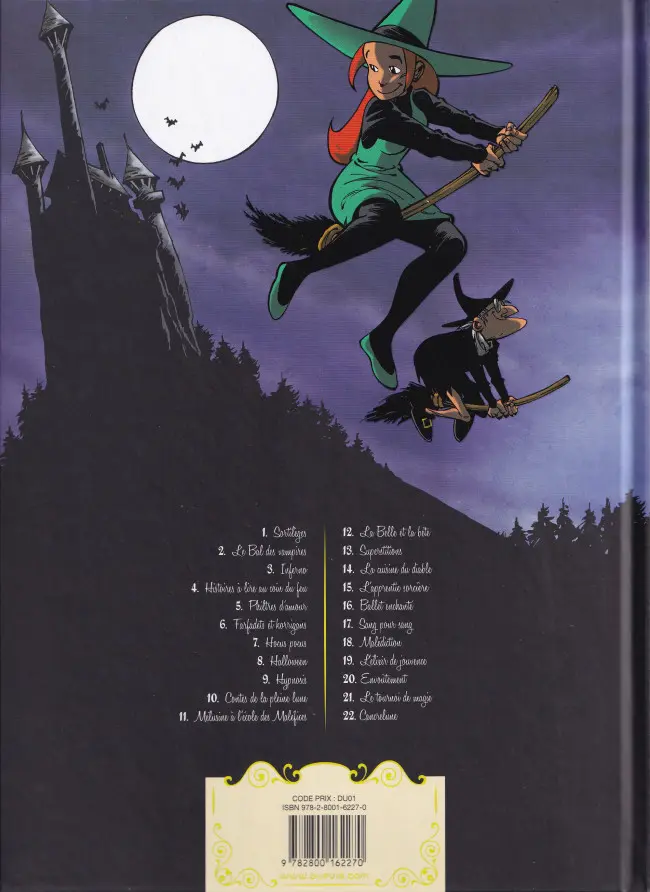 Verso de l'album Mélusine Tome 16 Ballet enchanté