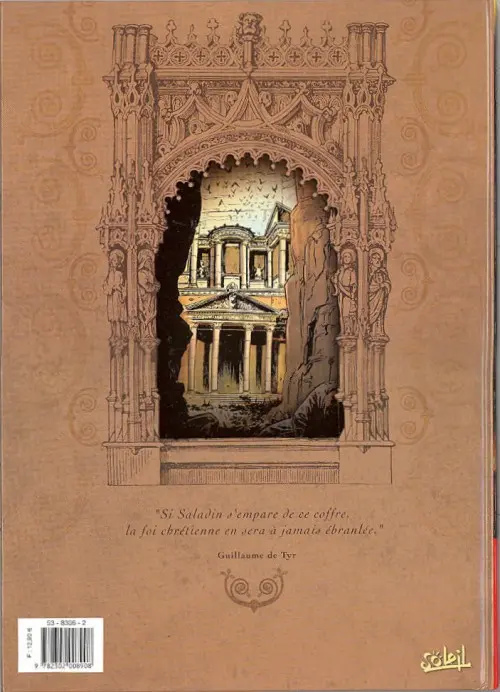 Verso de l'album Le Cinquième évangile Tome 2 L'Antre de Cerbère