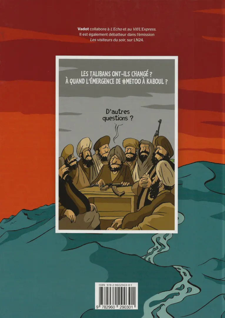 Verso de l'album Nouveau monde Dessins 2021