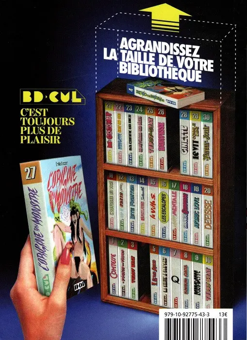 Verso de l'album La fureur de jouir