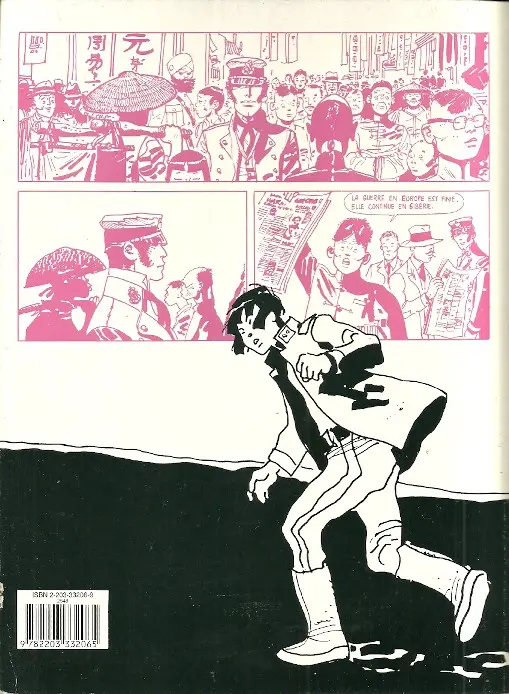 Verso de l'album Corto Maltese Tome 4 Corto Maltese en Sibérie