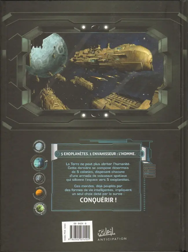 Verso de l'album Conquêtes Tome 2 Deluvenn