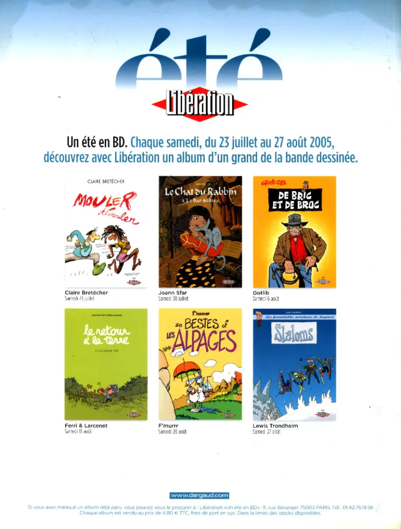 Verso de l'album Le Chat du Rabbin Tome 1 La Bar-Mitsva