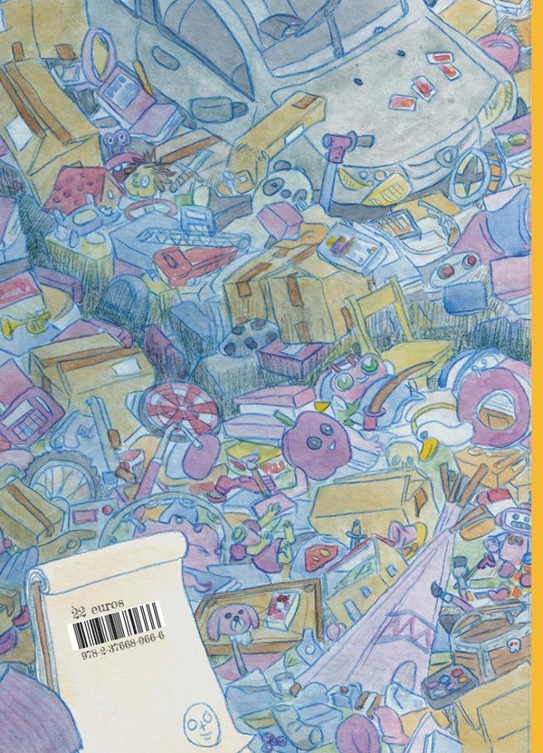 Verso de l'album Broken Toys