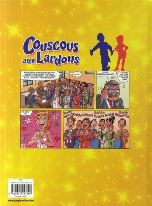 Verso de l'album Couscous aux lardons