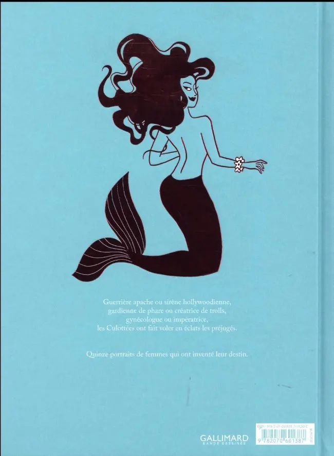 Verso de l'album Culottées - Des femmes qui ne font que ce qu'elles veulent 1