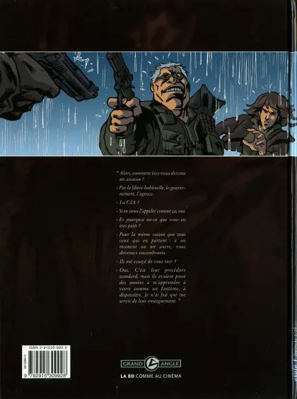 Verso de l'album De sang froid Tome 3