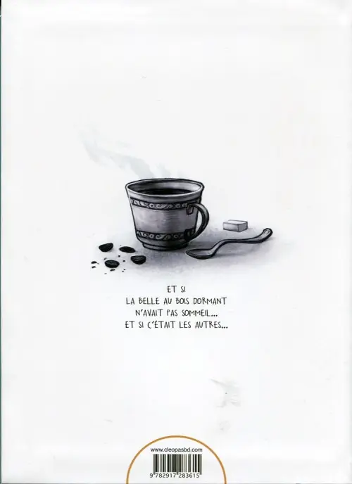Verso de l'album Les Dormants