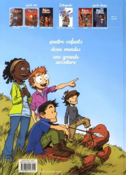 Verso de l'album Les Enfants d'ailleurs Tome 5 Les larmes de l'Autre Monde