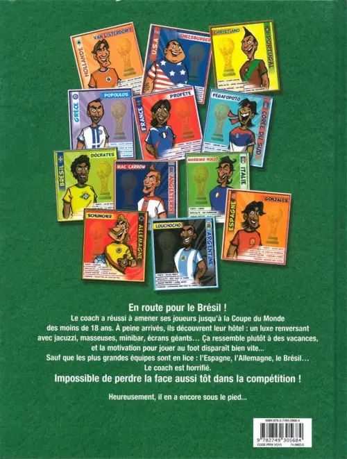 Verso de l'album Foot Goal Tome 2 Objectif but