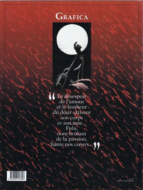 Verso de l'album Fulù Tome 3 Dans l'ombre du désir