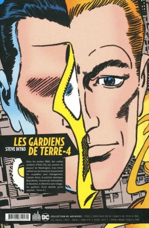 Verso de l'album Les Gardiens de Terre-4
