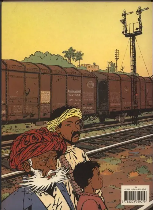 Verso de l'album Hanomag Tome 2 Avatars