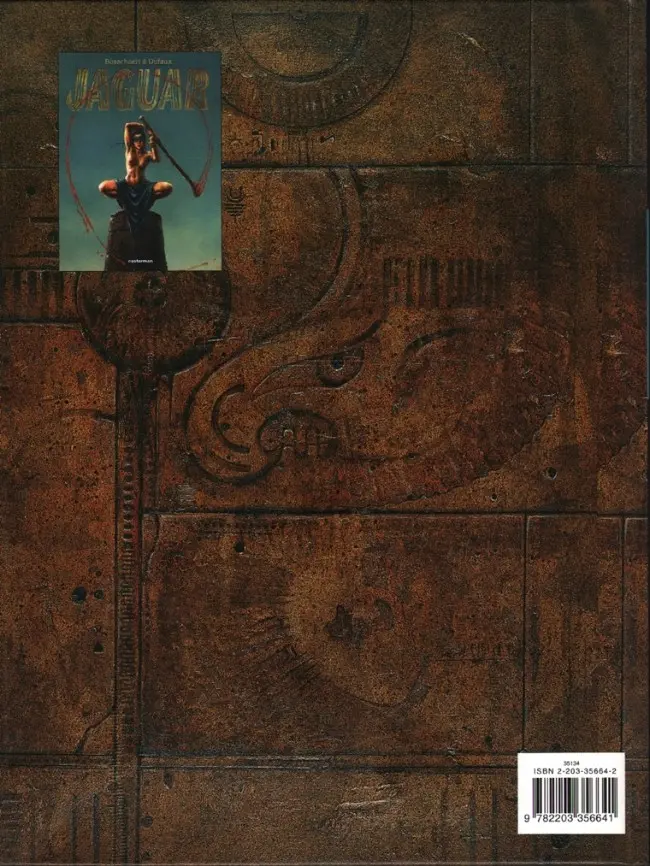 Verso de l'album Jaguar Tome 1 Une vision