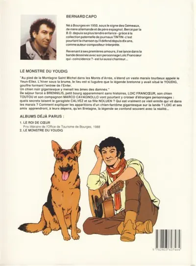 Verso de l'album Loïc Francœur Tome 2 Le Monstre Du Youdig